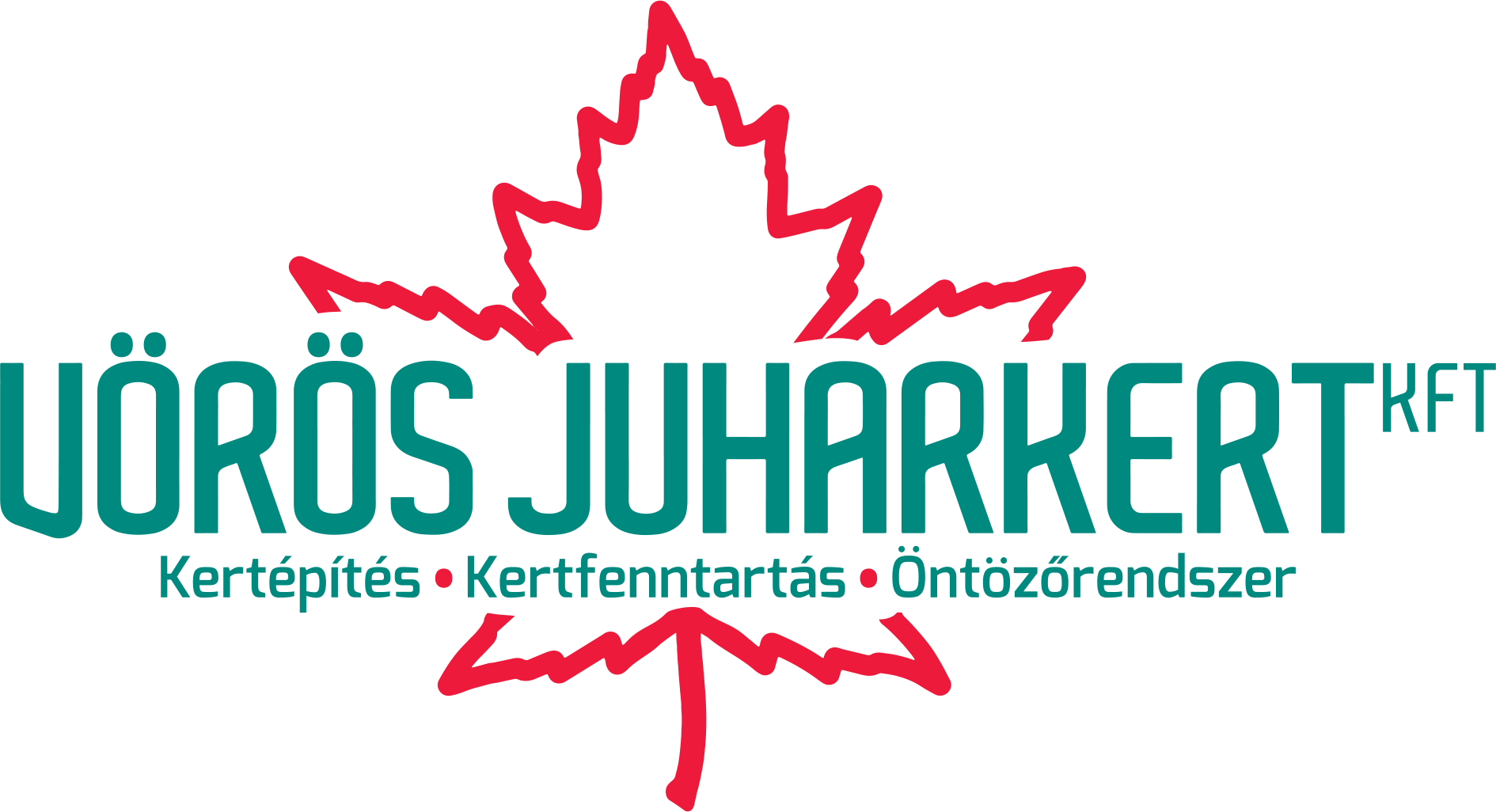 Vörös Juharkert logó